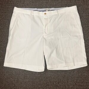 Peter Millar White Golf Shorts Mens Size 42 Crown Lightweight Casual NWOT